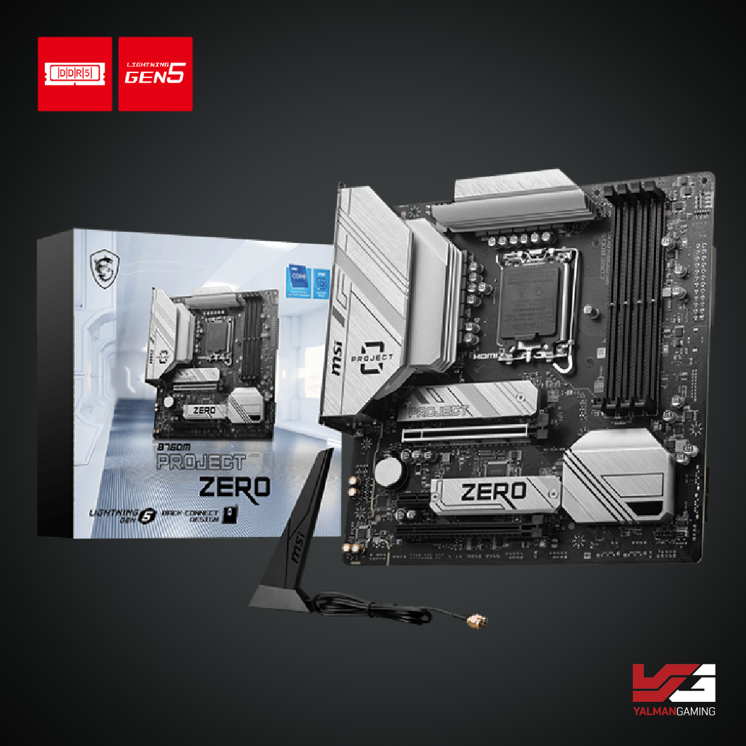 新品 MSI マザーボード B760M PROJECT ZERO LGA1700 B760M PROJECT ZERO