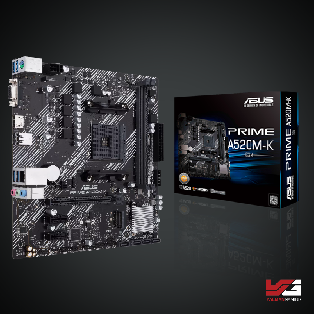 ASUS PRIME A520M-K ryzen 5350016GB の PC PRIME A520M-K｜Motherboards｜ASUS USA
