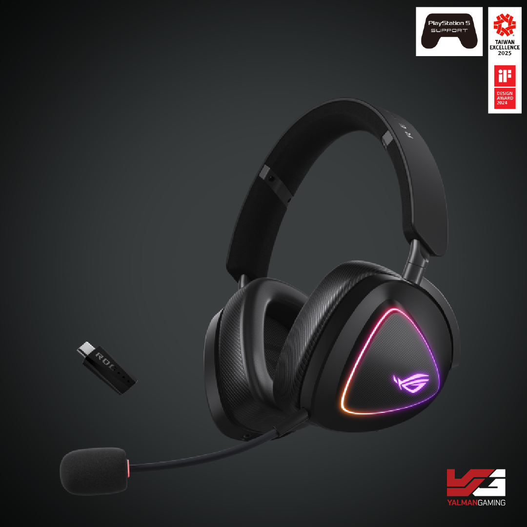 ASUS ROG DELTA II A701 BLACK WIRELESS GAMING HEADSET - Pakistan