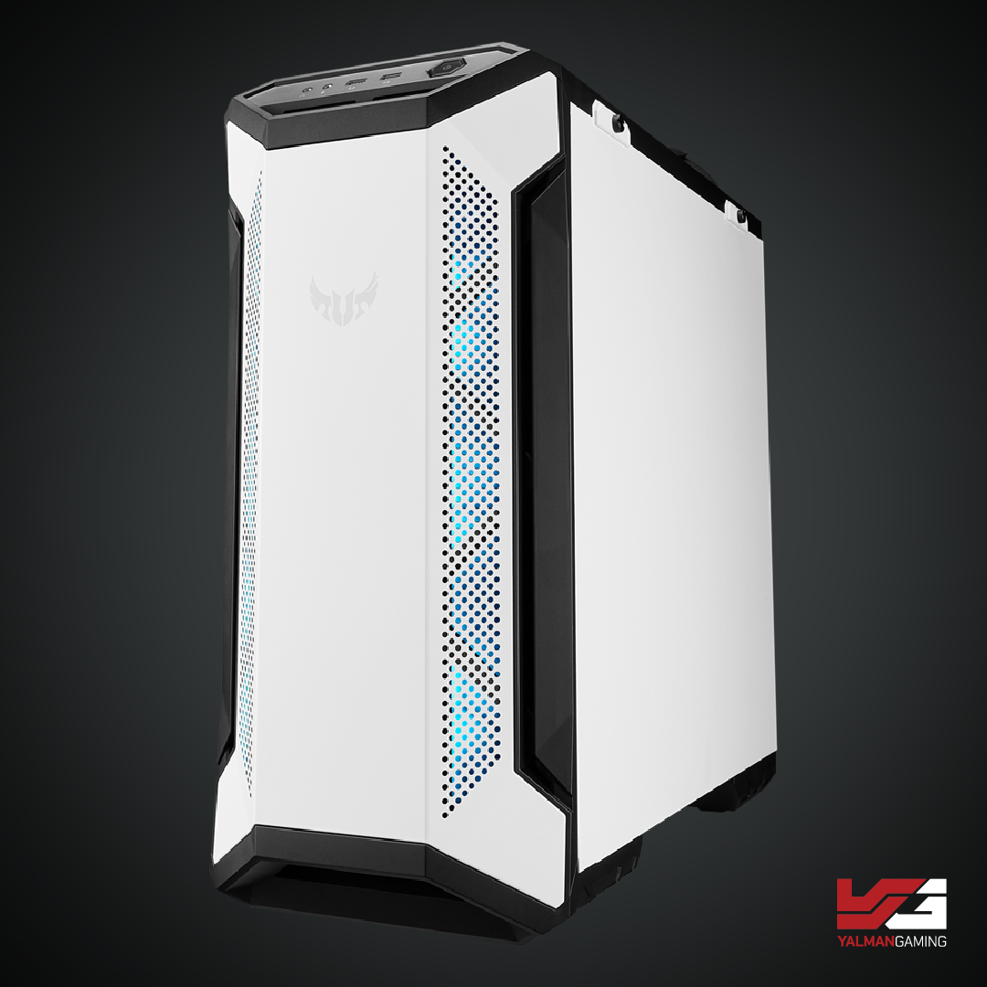 ASUS TUF GAMING GT501 WHITE-EDITION MID-TOWER GAMING CASE