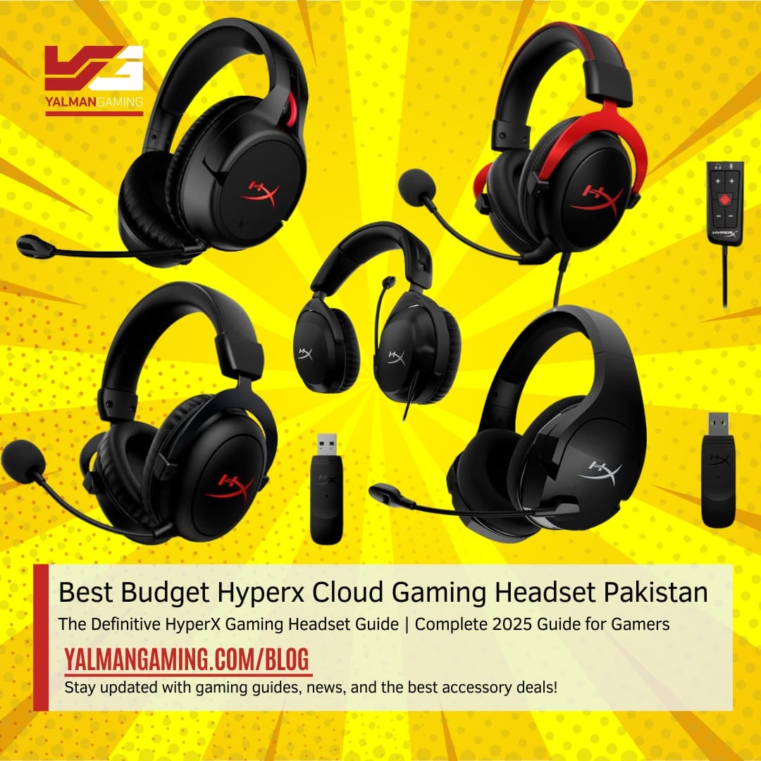 Best Budget Hyperx Cloud Gaming Headset in Pakistan