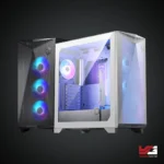 MPG GUNGNIR 300R AIRFLOW WHITE AND BLACK CASE