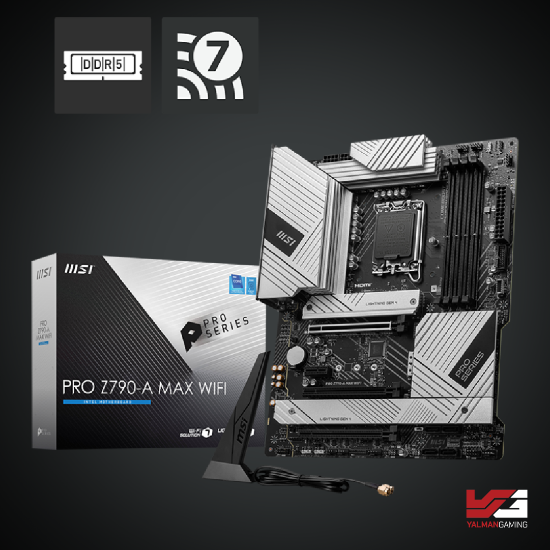 MSI PRO Z790-A MAX WiFi ProSeries Motherboard (Supports 12th