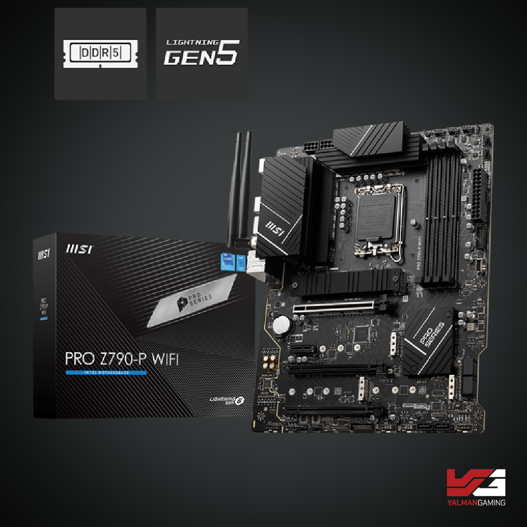 MSI PRO Z790-P WiFi ProSeries ATX - Supports 12th/13th/14th
