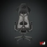 Asus ROG Destrier Ergo SL400 Black Acoustic Panel Mobile Mode Mesh Gaming Chair - Image 3