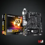 GIGABYTE B450M DS3H 4 RAM Slot Motherboard