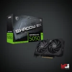 MSI GeForce RTX 5050 Shadow 2X 8G OC GDDR6 Dual Fan Gaming Graphics Card