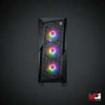 MSI MAG Forge 130A Airflow Black Mesh Front Auto RGB Mid Tower Case