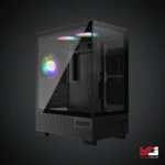MSI PAG Pano M110A Black Panoramic Glass Micro-ATX Gaming Case