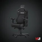 AndaSeat Kaiser 4 L Series Fabric Gaming Chair CARBON BLACK FABRIC