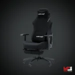 AndaSeat Luna Pro Footrest Reclining BLACK FABRIC