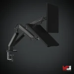 AndaSeat Stealth II Duo A6D-2S Dual Monitor Arm BLACK