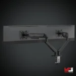 AndaSeat Stealth II Duo A6D-2S Dual Monitor Arm BLACK