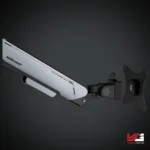 AndaSeat Stealth Pro II A9 Single Monitor Arm BLACK TITANIUM