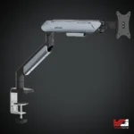 AndaSeat Stealth Pro II A9 Single Monitor Arm BLACK TITANIUM