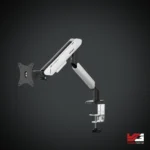 AndaSeat Stealth Pro II A9 Single Monitor Arm SILVER WHITE