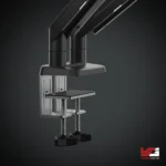 AndaSeat Stealth Pro II Duo A9-2S Ergonomic Dual Monitor Arm BLACK