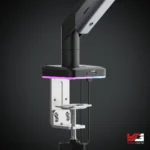 AndaSeat Stealth Pro II RGB Single Monitor Arm BLACK TITANIUM