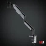 AndaSeat Stealth Pro II RGB Single Monitor Arm BLACK TITANIUM