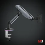 AndaSeat Stealth Pro II RGB Single Monitor Arm BLACK TITANIUM