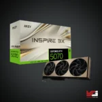 MSI Inspire 3X NVIDIA GeForce RTX 5070 12GB Graphics Card