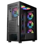 Sama Neview 3311 ATX PC Case - Black - Image 2