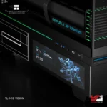 Thermalright M10 VISION LCD PC Case Black