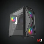 Thunder Diesel TGC-684 Mid-Tower ATX PC Case - Black