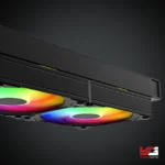 ID-Cooling FX240 INF ARGB AIO 240mm Liquid CPU Cooler - Black - Image 4