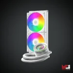 ID-Cooling FX240 INF ARGB AIO 240mm Liquid CPU Cooler - White - Image 2