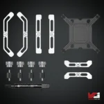 ID-Cooling FX240 INF ARGB AIO 240mm Liquid CPU Cooler - White - Image 7