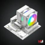 ID-Cooling Frozn A620 Pro SE ARGB Snow CPU Air Cooler - Image 9