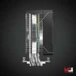 ID-Cooling SE-214-XT V2 ARGB CPU Air Cooler – Black - Image 10