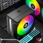 ID-Cooling SE-214-XT V2 ARGB CPU Air Cooler – Black - Image 17