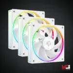 ID-Cooling AF-127 ARGB-W Trio 120mm Case Fan - 3 Pack - Image 2