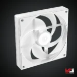 ID-Cooling AS-120-ARGB-K Trio 3-Pack 120mm Case Fan - White - Image 3