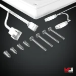 ID-Cooling AS-120-ARGB-K Trio 3-Pack 120mm Case Fan - White - Image 6