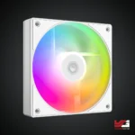 ID-COOLING AS-120-ARGB-W white 120mm ARGB case fan