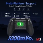 EasySMX X05Pro Multiplatform Wireless Gaming Controller - Black/White - Image 2