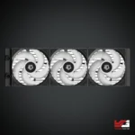 ID-Cooling FX360 LCD ARGB AIO 360mm Liquid CPU Cooler - Black - Image 13