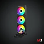 ID-Cooling FX360 LCD ARGB AIO 360mm Liquid CPU Cooler - Black - Image 9