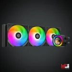 ID-COOLING FX360 LCD ARGB 360mm AIO Liquid CPU Cooler in Black