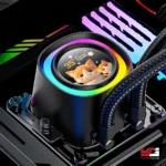 ID-Cooling FX360 LCD ARGB AIO 360mm Liquid CPU Cooler - Black - Image 2