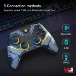 EasySMX X15 Wireless RGB Gaming Controller - Black/Wukong - Image 5