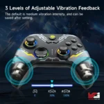 EasySMX X15 Wireless RGB Gaming Controller - Black/Wukong - Image 9