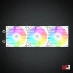 ID-Cooling FX360 LCD ARGB AIO 360mm Liquid CPU Cooler - White - Image 12