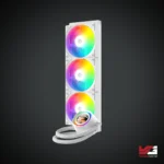 ID-Cooling FX360 LCD ARGB AIO 360mm Liquid CPU Cooler - White - Image 3