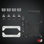 ID-Cooling FX360 LCD ARGB AIO 360mm Liquid CPU Cooler - White - Image 4