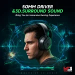 EasySMX E02 Multi-Mode Wireless Gaming Headset - Image 3