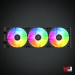 ID-COOLING FX360 INF ARGB 360mm AIO Liquid CPU Cooler - Black - Image 3